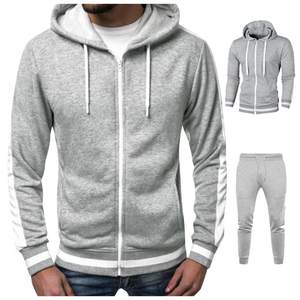 Ensemble de survêtement de sport en molleton technique hautement personnalisé pour hommes, survêtement décontracté ajusté, logo imprimé, survêtement à la mode - Product Image 2