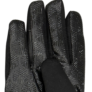 Gants équestres en cuir PU noir antidérapants personnalisables de haute qualité Soft Shell Back Front Dogitak Print pour l'hiver en plein air - Product Image 5