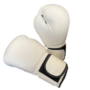 Venta al por mayor profesional PU cuero de alta calidad MMA guantes de entrenamiento logotipo personalizado impresión lucha Winining guantes de boxeo - Product Image 6