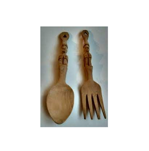 Top Couverts Réutilisables Couverts En Bois Cuillère Fourchette Ensemble Couverts En Bois De Mangue Désert Occidental Hôtel Restaurant De Mariage Pas Cher Prix - Product Image 3