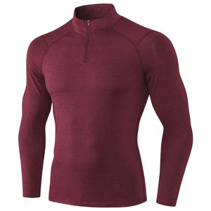 Chemises de compression OEM de haute qualité pour hommes, vêtements de sport personnalisés les plus vendus, coupe surdimensionnée - Product Image 5