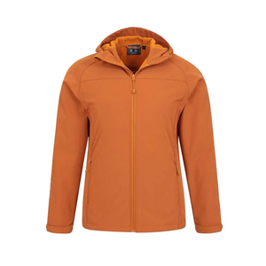 Vente chaude 2025 Veste Softshell imperméable pour hommes avec fermeture éclair complète et conception de logo d'impression d'écran - Product Image 5