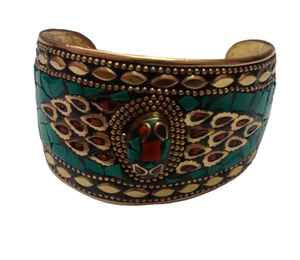 Hot Selling Handmade <b>Shell</b> Bangles Cuff Bohemian Style Multiple Colors for Women Girls Anniversary Gift From India - Product Image 4