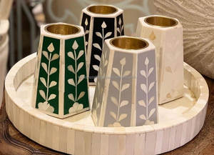 Hermoso diseño, juegos de regalos de incienso, regalo de Ramadán, quemador de incienso, conjunto árabe, quemador de Bakhoor con incrustaciones de hueso, árabe con múltiples colores - Product Image 2