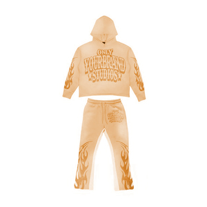 เสื้อสเวตเตอร์ผ้าฟลีซสำหรับทั้งชายและหญิงผ้าฟลีซแขนยาวแบบสวมหัวพิมพ์ลายเฟรนช์เทอร์รี่สกรีนออกแบบได้ตามต้องการ - Product Image 6