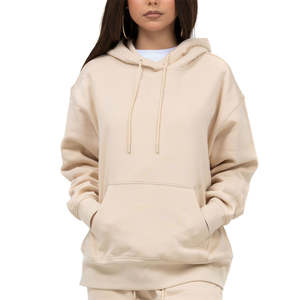 Sweat à capuche surdimensionné pour femmes minimaliste couleur unie pull sweat capuche élégant Baggy Fit pour l'hiver mode porter des sweats à capuche - Product Image 6