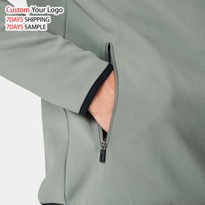 เสื้อฮู้ดโอเวอร์ไซส์ลำลองสำหรับทุกเพศ, เสื้อมีฮู้ดโอเวอร์ไซส์ผ้าฝ้าย100% มีสไตล์โลโก้ด้านหน้าปรับแต่งได้สำหรับสวมใส่ในชีวิตประจำวันและฤดูใบไม้ร่วง - Product Image 4