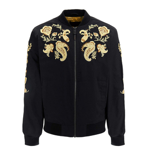 Venta caliente chaqueta de bombardero para los hombres de moda barata a prueba de viento bombarderos abrigo Casual chaqueta de bombardero de béisbol para los hombres - Product Image 6