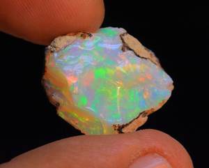Attrayant Flamboyant Feu Éthiopien Opale Brute Belle Welo Opale Brute Véritable Opale Brute Pour Faire Cabochon Pierre - Product Image 6