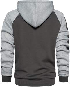 Sudaderas con capucha con cremallera completa de alta calidad, logotipo bordado, Sudadera con capucha barata transpirable para adultos y jóvenes - Product Image 2