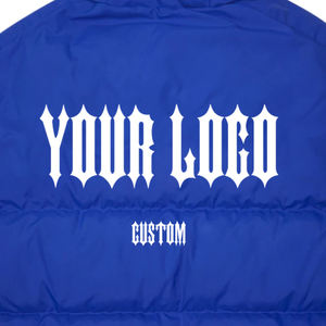 Manteau bouffant décontracté à col montant pour femmes personnalisé Vêtements d'extérieur résistants à l'eau, respirants et écologiques - Product Image 5