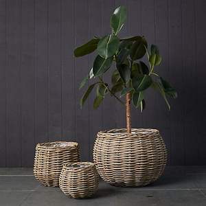 Cesta de ropa grande de ratán tejida a mano, cesta de hierba marina, macetas, maceta de algas marinas con asa, interior tejido a mano - Product Image 5