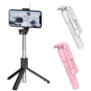 Bastone per selfie professionale con telecomando e design a treppiede per selfie pratici - Product Image 1