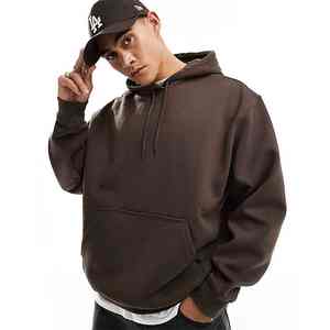 Venta al por mayor hombres pulóver con capucha Premium algodón Casual Wear Streetwear sudadera OEM logotipo personalizado a granel Venta caliente diseños proveedor - Product Image 1