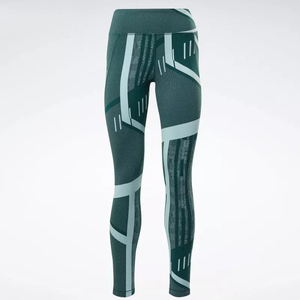 Femmes et hommes décontracté taille moyenne transfert de chaleur imprimé Sublimation Leggings nouveau Style respirant entraînement en vrac en gros - Product Image 5