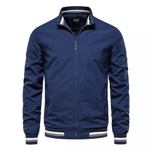 Blouson aviateur universitaire voiture de course réversible pour hommes coupe-vent imperméable surdimensionné et décontracté long été nouvel état - Product Image 1