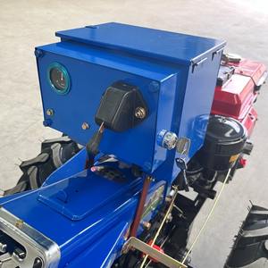 Tractor agrícola Mini Walk Behind de dos ruedas 10-30hp Power Tiller con caja de cambios de motor de bomba y opciones de engranaje 4WD y 2WD - Product Image 2
