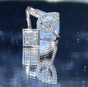 Bague de fiançailles de mariage élégante en or 14K 18K avec diamant naturel authentique certifié par un tiers, bijoux fins faits à la main pour elle - Product Image 5