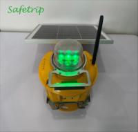 Lampes LED solaires vertes portables rechargeables pour le marquage des seuils de piste, pour les systèmes d'éclairage des pistes d'aéroports et d'aérodromes