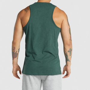 Hot Sale 100% New Cotton Polyester Men's Oversized Casual <b>Running</b> Tank Top Custom Color Breathable Quick Dry Style Knitted Top - Product Image 2