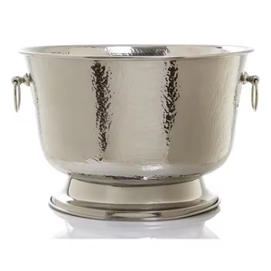 Enfriador de alimentos y bebidas Cubo de hielo de aluminio galvanizado Fiestas multifuncionales Eventos y decoración de granja de la más alta calidad - Product Image 1