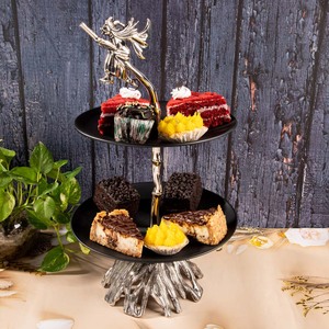 Modern Luxury Handmade Cake Stand for Export Wholesale Decor Handmade Luxury <b>Metal</b> Cake Stand for <b>epoxy</b> mold by Zahid Exports - Product Image 5