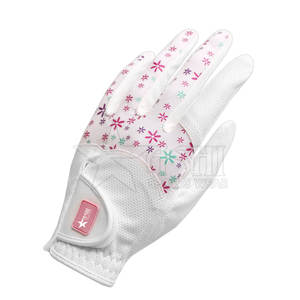 Gants de golf pour hommes de haute qualité OEM Cabretta de qualité supérieure en cuir véritable Logo personnalisé main gauche droite Sports de qualité supérieure - Product Image 5