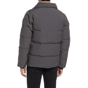 2024 veste matelassée matelassée pour hommes la mieux notée conception de bulles à manches longues personnalisée pour l'hiver style High Street avec motif de lettres - Product Image 3