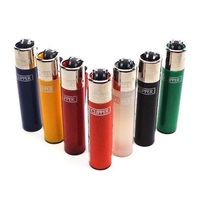 Lot de 12 briquets Clipper originaux - Briquets Clipper officiels avec silex amovible