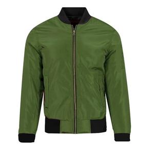Chaqueta de bombardero azul de alta calidad para hombre, con cremallera de diseño ajustado Pakistán, chaqueta de talla grande para adultos - Product Image 6