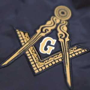 Veste universitaire en laine Mason, noire, unisexe, personnalisable, imperméable, coupe-vent, respirante, doublure en polyester, collège, grec, hiver - Product Image 3