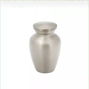 Recuerdo de cremación de vino tinto, urna de estaño y vino tinto griego, vitrinas de estilo contemporáneo con sim - Product Image 6