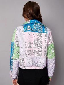 Precio al por mayor invierno cálido ligero mujer Puffer burbuja chaqueta impermeable de secado rápido Mujer Puffer chaqueta - Product Image 4