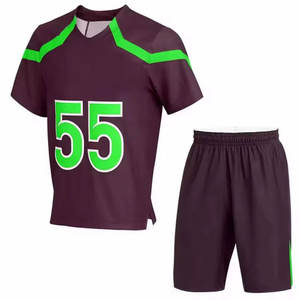 Último diseño personalizado uniforme de lacrosse para hombres conjuntos de verano impresos bajo MOQ sublimación Jersey - Product Image 3