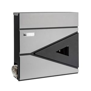 ที่เหนือกว่าที่กำหนดเองทันสมัยติดผนังชุบสังกะสีสแตนเลสกล่องจดหมาย tediton ล็อคตกแต่งสไตล์ตะวันตกเฉียงใต้ - Product Image 2