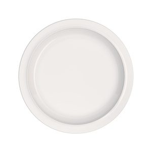 Assiette à dîner classique ORNAMIN pour restaurants, hôtels et usage commercial |   Sans BPA |   Durable |   Compatible lave-vaisselle - Product Image 1