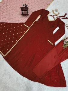 Vestido de fiesta hermoso-Pent y Dupatta - Product Image 2