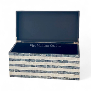 Caja de Almacenamiento Moderna de Lujo con Incrustaciones de Madreperla, Diseño Flexible, Hecha a Mano, Proveedor Mayorista OEM de Vietnam - Product Image 3