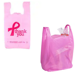 Sacs en plastique de T-shirt de LDPE conçus sur mesure de haute qualité - Product Image 1