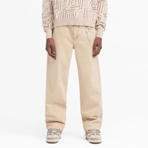 Baggy Denim Pants for Men Relaxed Wide Leg Comfortable Durable <b>Rock</b> Dirt Cashmere Stylish Casual Everyday Wear OEM Service - Product Image 6