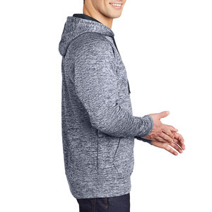 Polaire de coton personnalisé LOGO personnalisé multicolore Mode décontractée imprimée sans doublure Sweats à capuche à manches régulières pour hommes - Product Image 3