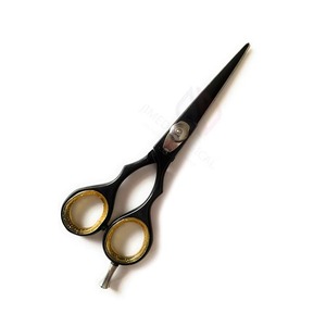 Tijeras Profesionales de Peluquería y Belleza |   Tijeras de Peluquería de Acero Inoxidable Alemán de Alta Calidad con Recubrimiento Negro y Tornillo Ajustable - Product Image 1