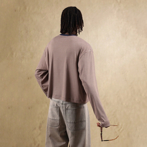 Factory Direct Full <b>Sleeve</b> Shirt, OEM ODM Customizable <b>Long</b> <b>Sleeve</b> Men's Clothing Wholesale Fashion Classic Streetwear <b>Top</b> Shirt - Product Image 2