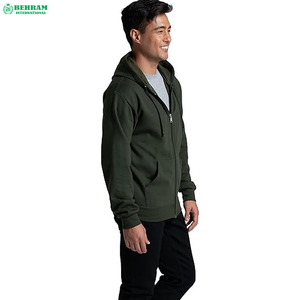 เสื้อฮู้ดซิปแบบสวมใส่สบาย ทรงปกติ ผ้าฝ้ายเฟรนช์เทอร์รี่ 100% หนานุ่ม ระบายอากาศได้ดี แห้งเร็ว เหมาะสำหรับฤดูหนาว ใส่ได้ทั้งชายและหญิง - Product Image 5
