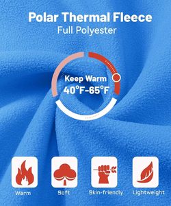 Jersey de invierno para mujer, chaqueta polar de manga larga, transpirable, suave, ligero, de algodón, Color personalizado, logotipo personalizado de talla grande - Product Image 4