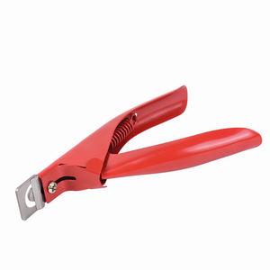 Coupe-ongles de qualité supérieure Coupe-ongles à revêtement rouge 13 cm Coupe-ongles en acrylique en acier et métal - Product Image 6