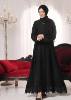 Abaya Musulmana para Mujer, Cobertura Completa, Informal, Transpirable, Ligera, para Todas las Temporadas, Tallas Grandes, Servicios OEM, Alta Calidad