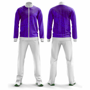 Conjunto Deportivo de Manga Larga, Chaqueta y Pantalón, para Hombre, Mujer y Jóvenes, Ropa Deportiva de Equipo, Traje de Entrenamiento, Precio Económico, Diseño Personalizado OEM - Product Image 4