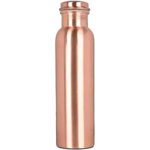 Bouteille d'eau en cuivre pur martelé minimaliste 950ML personnalisée verres classique commodité ayurvédique santé désintoxication bouteille cadeau - Product Image 6