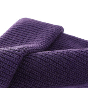 Gorros de moda con logotipo personalizado, gorro de punto de invierno con diamantes de imitación, diseño Jacquard, estampado en relieve, puño dibujado a mano, gorro Y2k menos - Product Image 2